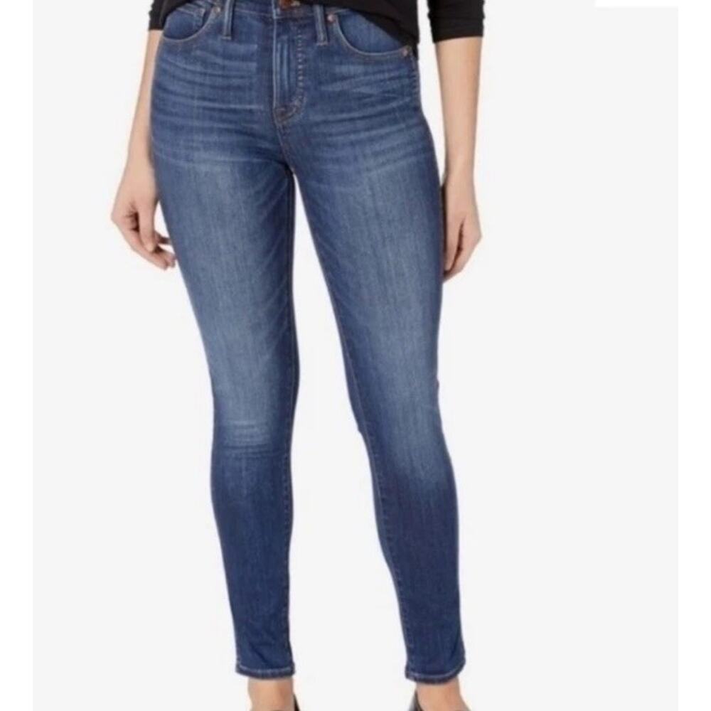 Madewell Women's 10" High-Rise Skinny Jeans in Brinville Wash Size 27